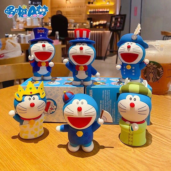 ドラえもん 飛行機型フィギュア 2体セット