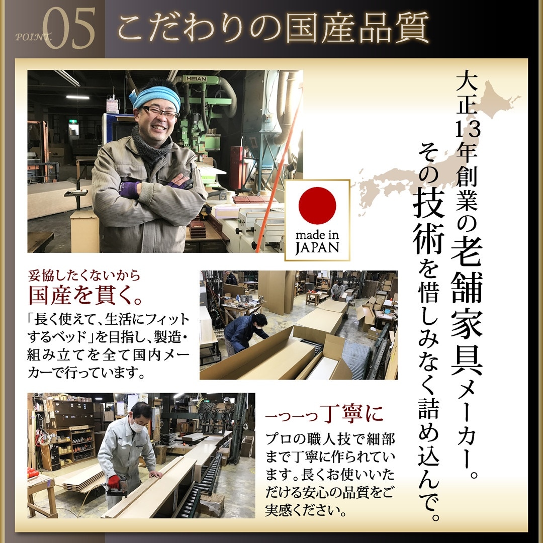 [組立設置付]国産 頑丈 跳ね上げ収納ベッド [ベルグ] [薄型プレミアムポケットコイルマットレス付き] 縦開き セミダブル 深さラージ [フレーム色]ホワイト [マットレス色]ホワイト