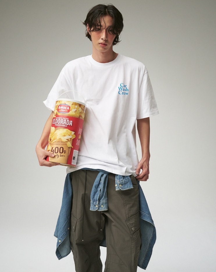 【Crazy Car Wash Crew】24SS★ [COLLABO] WASH BUBBLE T-SHIRTS Crazy Car Wash Crew] [COLLABO] WASH BUBBLE T-SHIRTS Tシャツ