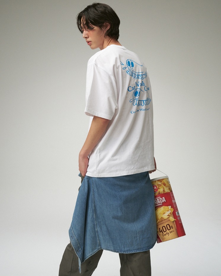 Crazy Car Wash Crew] [COLLABO] WASH BUBBLE T-SHIRTS Tシャツ