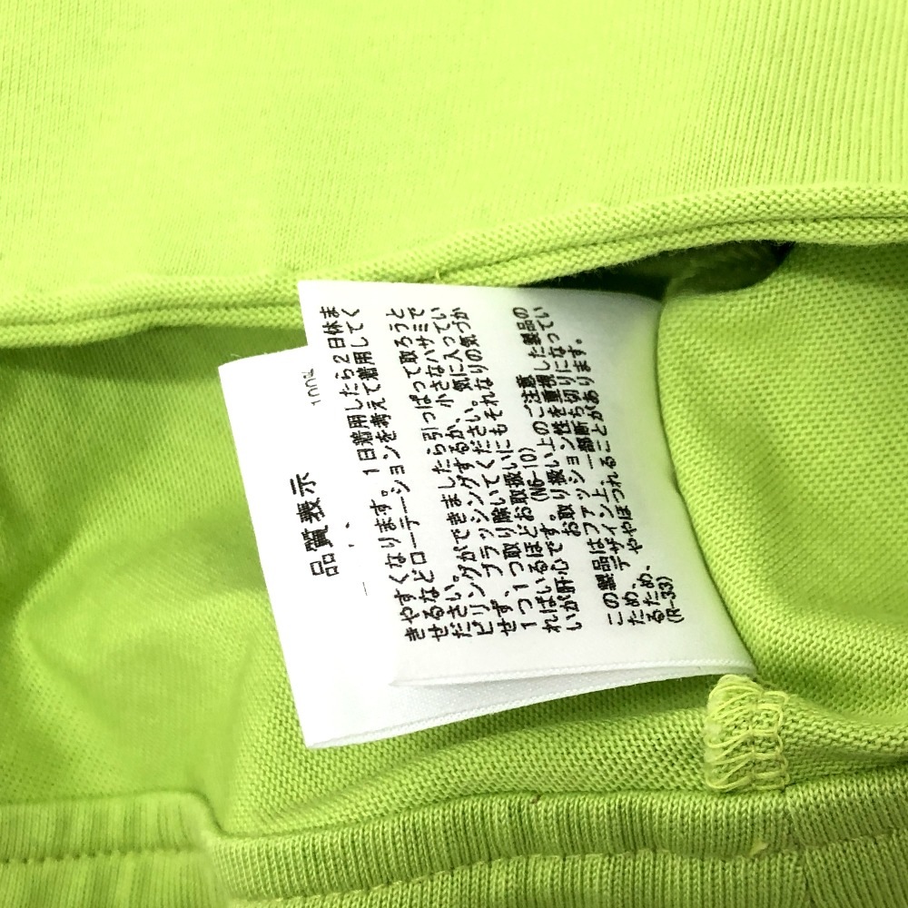 LE CIEL BLEU - ルシェルブルー LE CIEL BLEU アパレル 半袖 トップス アパレル 半袖 半袖Ｔシャツ コットン グリーン LE CIEL BLEU（ルシェルブルー）の「Square Lace Top（シャツ