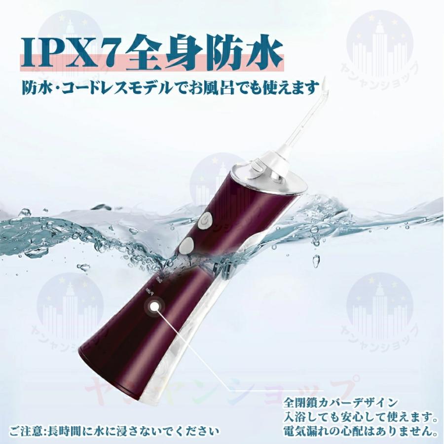 口腔洗浄器 歯垢除去 電動ジェットウォッシャー 口腔洗浄機 口腔ケア 携帯型 歯ブラシ 初心者向け 3段階モード IPX7防水 USB充電 口腔洗浄器 歯垢除去 電動ジェットウォッシャー 口腔洗浄機 口腔ケア 携帯型 歯ブラシ 初心者向け 3段階モード IPX7防水 USB充電