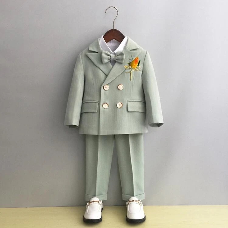 【新作登場】キャンペーン5点セット キッズスーツ ジャケット ズボン ベスト 蝶ネクタイ コサージュ スーツ 長袖 子供服 男の子 キッズ スーツセット おしゃれ フォーマル お面接 お受験 【新作登場】キャンペーン5点セット キッズスーツ ジャケット ズボン ベスト 蝶ネクタイ コサージュ スーツ 長袖 子供服 男の子 キッズ スーツセット おしゃれ フォーマル お面接 お受験