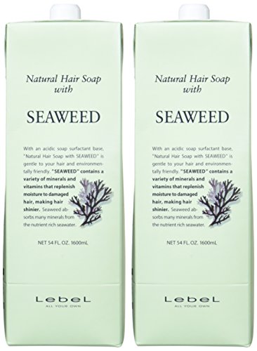 ルベル ナチュラルヘアソープ ウィズ シーウィード SW 1600ml 2本セット ルベル ナチュラルヘアソープ ウィズ シーウィード SW 1600ml 2本セット