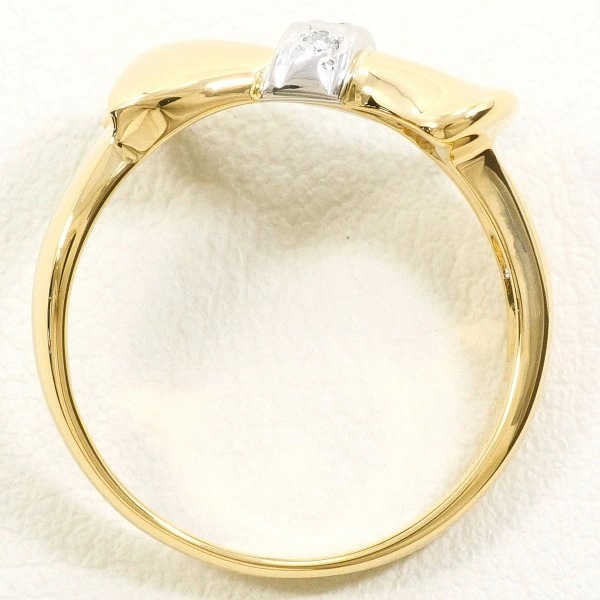 PT900 プラチナ リング 11号 ダイヤ 0.03 【中古】 PT900 プラチナ リング 11号 ダイヤ 0.03 【中古】