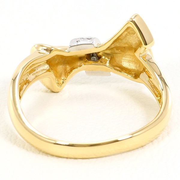 PT900 プラチナ リング 11号 ダイヤ 0.03 【中古】 PT900 プラチナ リング 11号 ダイヤ 0.03 【中古】