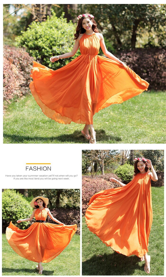 白ワンピース ワンピース レディース ロング　リゾートワンピース リゾートマキシワンピース リゾート マキシワンピ ビーチ 夏 リゾートワンピ 海 シフォン ゴム ボヘミア風 マキシ丈 ハワイアン