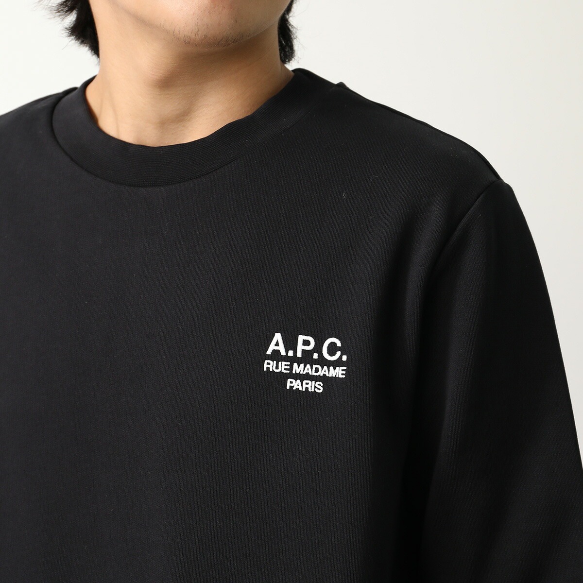 APC A.P.C. アーペーセー トレーナー COHBV M27913 メンズ スウェット 裏起毛 クルーネック ロゴ刺繍 カラー4色
