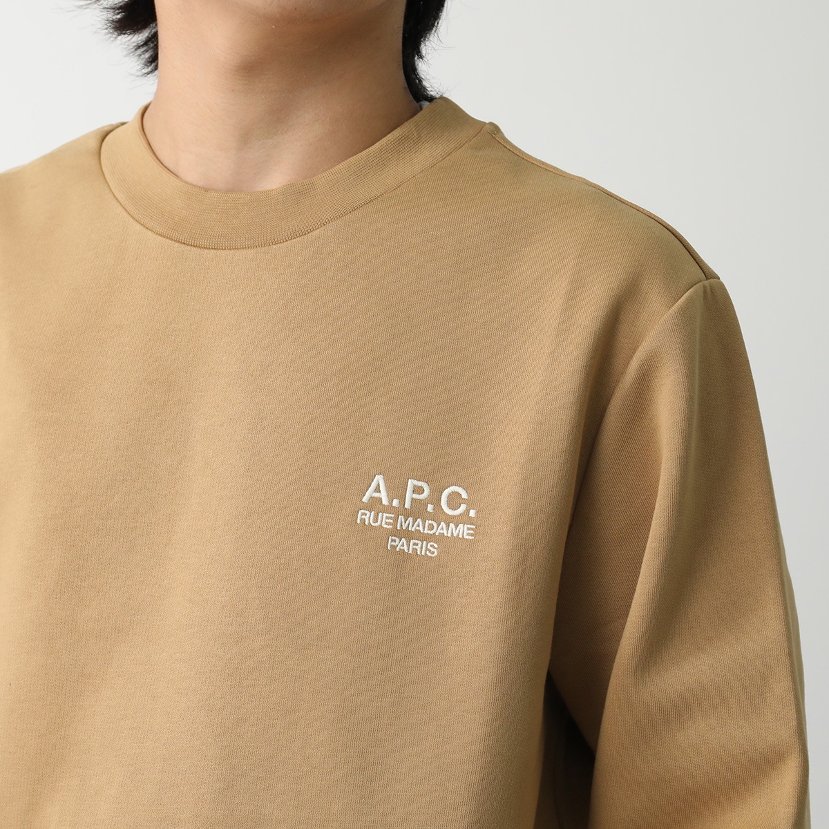 APC A.P.C. アーペーセー トレーナー COHBV M27913 メンズ スウェット 裏起毛 クルーネック ロゴ刺繍 カラー4色
