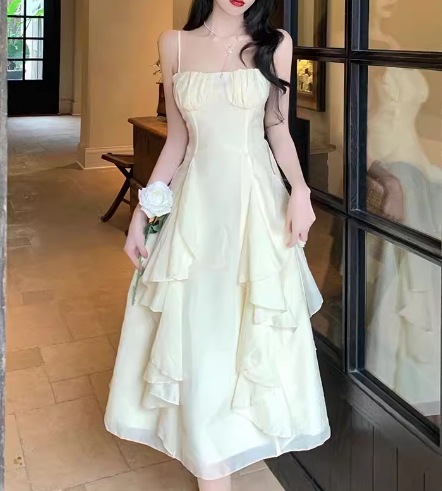 レディース ワンピース プルオーバー キャミワンピース ロング 袖なし ノースリーブ Aライン フェミニン シフォン フリル かわいい 大人可愛い きれいめ シンプル カジュアル 上品 おしゃれ レディース ワンピース プルオーバー キャミワンピース ロング 袖なし ノースリーブ Aライン フェミニン シフォン フリル かわいい 大人可愛い きれいめ シンプル カジュアル 上品 おしゃれ