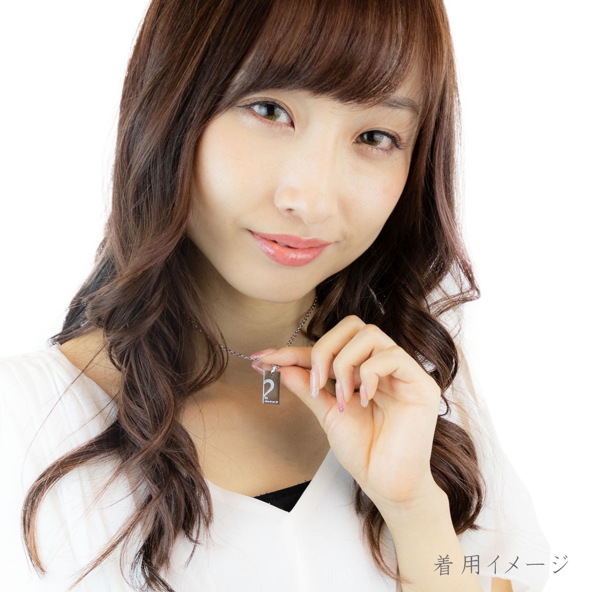 ネックレス レディース メンズ サージカルステンレス プレート 愛のメッセージ