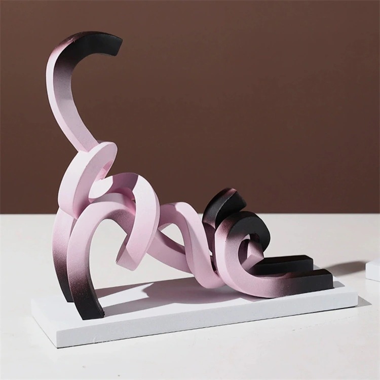 INSスタイル 装飾品 ホーム置物 おしゃれな 抽象置物 猫置物 玄関置物 アクセサリー 置物 シンプル カートゥーン 樹脂製振り子 INSスタイル 装飾品 ホーム置物 おしゃれな 抽象置物 猫置物 玄関置物 アクセサリー 置物 シンプル カートゥーン 樹脂製振り子