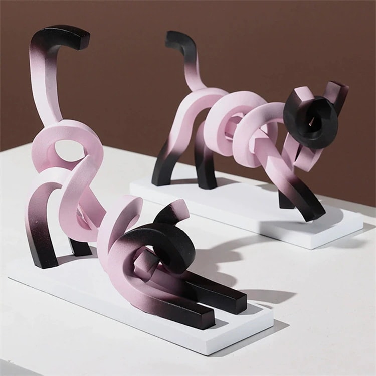 INSスタイル 装飾品 ホーム置物 おしゃれな 抽象置物 猫置物 玄関置物 アクセサリー 置物 シンプル カートゥーン 樹脂製振り子 INSスタイル 装飾品 ホーム置物 おしゃれな 抽象置物 猫置物 玄関置物 アクセサリー 置物 シンプル カートゥーン 樹脂製振り子