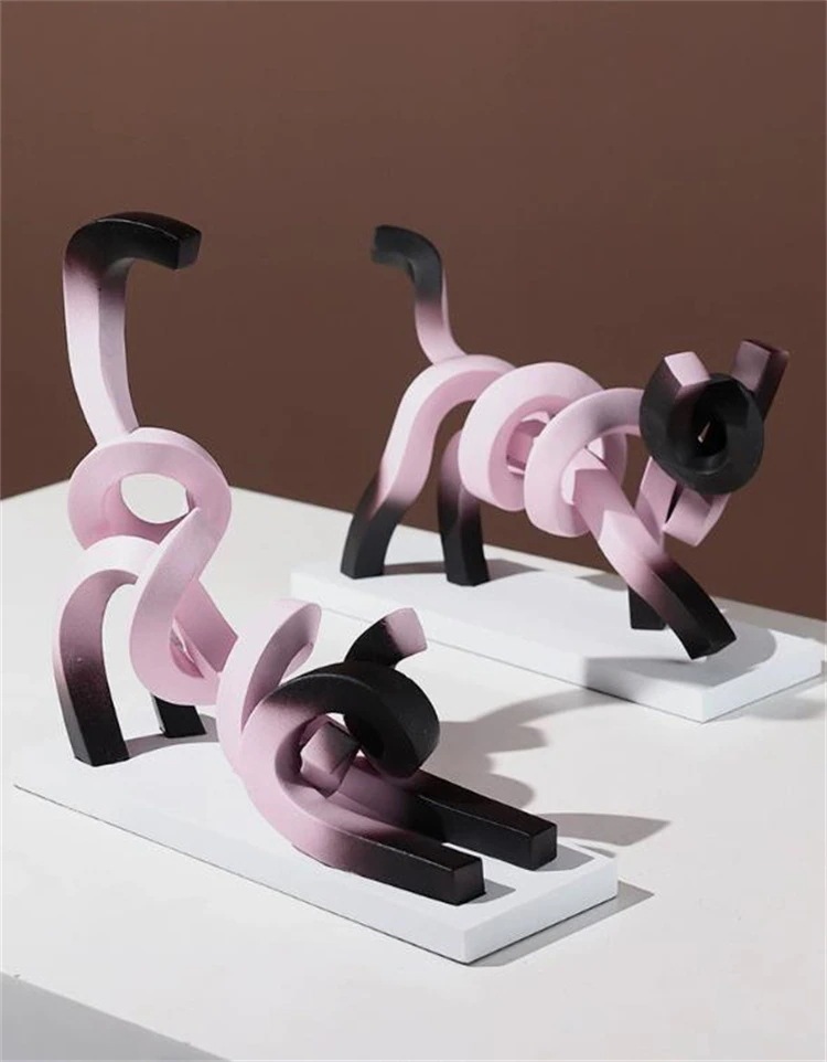 INSスタイル 装飾品 ホーム置物 おしゃれな 抽象置物 猫置物 玄関置物 アクセサリー 置物 シンプル カートゥーン 樹脂製振り子 INSスタイル 装飾品 ホーム置物 おしゃれな 抽象置物 猫置物 玄関置物 アクセサリー 置物 シンプル カートゥーン 樹脂製振り子