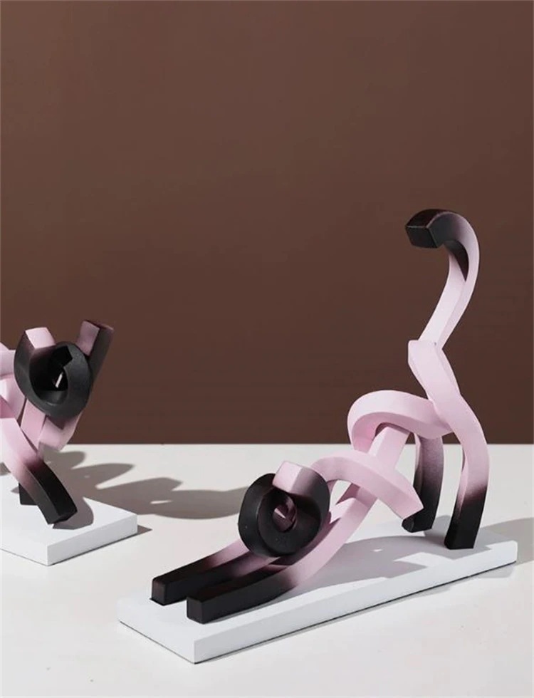 INSスタイル 装飾品 ホーム置物 おしゃれな 抽象置物 猫置物 玄関置物 アクセサリー 置物 シンプル カートゥーン 樹脂製振り子 INSスタイル 装飾品 ホーム置物 おしゃれな 抽象置物 猫置物 玄関置物 アクセサリー 置物 シンプル カートゥーン 樹脂製振り子