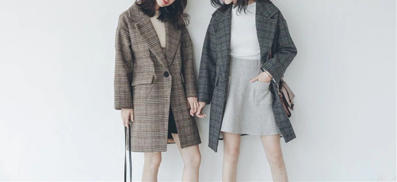 グレンチェック ウールコート アウター 厚手 通勤 通学 OL ビジネス チェスターコート ゆったり グレンチェック ウールコート アウター 厚手 通勤 通学 OL ビジネス チェスターコート ゆったり