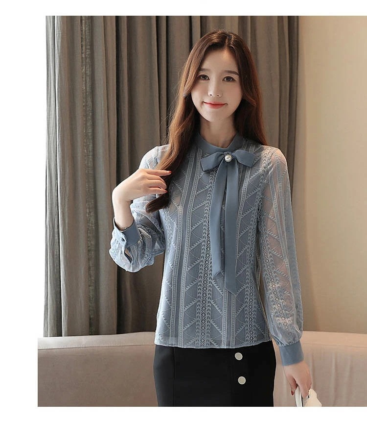 【2025新作】ブラウス レディース 春 秋 冬 シャツブラウス 50代 40代 30代 長袖 ミセス おしゃれ きれいめ リボン ボウタイ パール 通勤 オフィスカジュアル 白 フリル レース 花柄 edukarte.cl