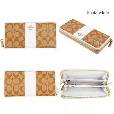 Qoo10] Coach COACH コーチ 財布 長財布 F52 : バッグ・雑貨