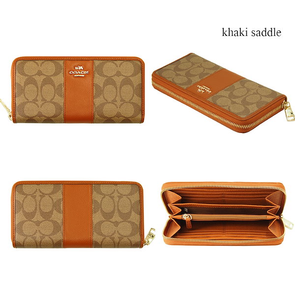 Qoo10] Coach COACH コーチ 財布 長財布 F52