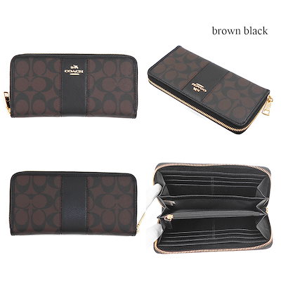 Qoo10] Coach COACH コーチ 財布 長財布 F52 : バッグ・雑貨