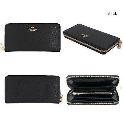 Qoo10] Coach COACH コーチ 財布 長財布 F52 : バッグ・雑貨