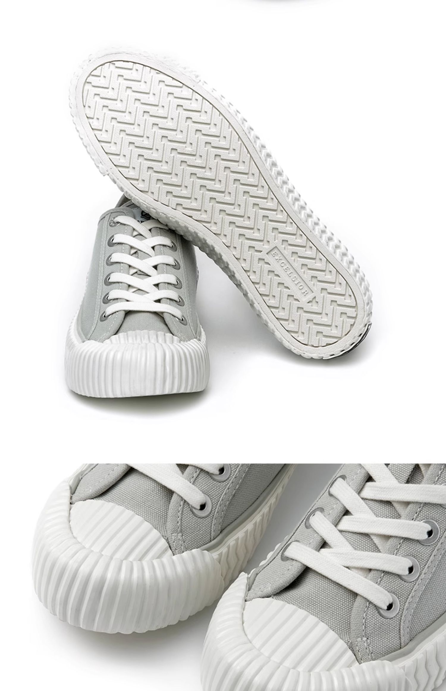 【2枚購入で100円OFF】エクセルシオール スニーカー レディース シューズ メンズ BTS着用モデル 韓国 ブランド 靴 おしゃれ ローカット ホワイト ブラック ベージュ グレー EXCELSI