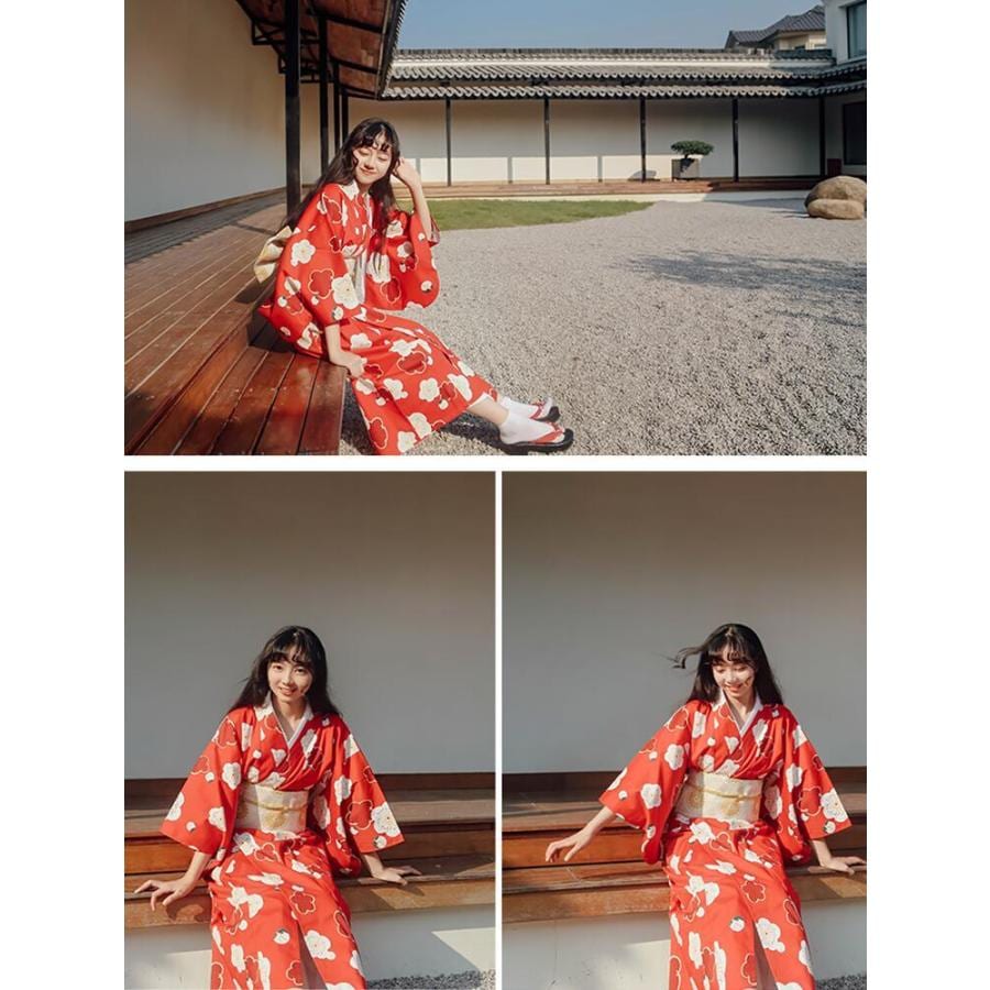 桜柄レッド 浴衣 ゆかた yukata レディース 女性 作り帯 セット 2点セット 女性 女の子 洗える お花見 レトロ 街着 お出かけ お稽古 ショッピング 夏祭り 文2025 桜柄レッド 浴衣 ゆかた yukata レディース 女性 作り帯 セット 2点セット 女性 女の子 洗える お花見 レトロ 街着 お出かけ お稽古 ショッピング 夏祭り 文2025