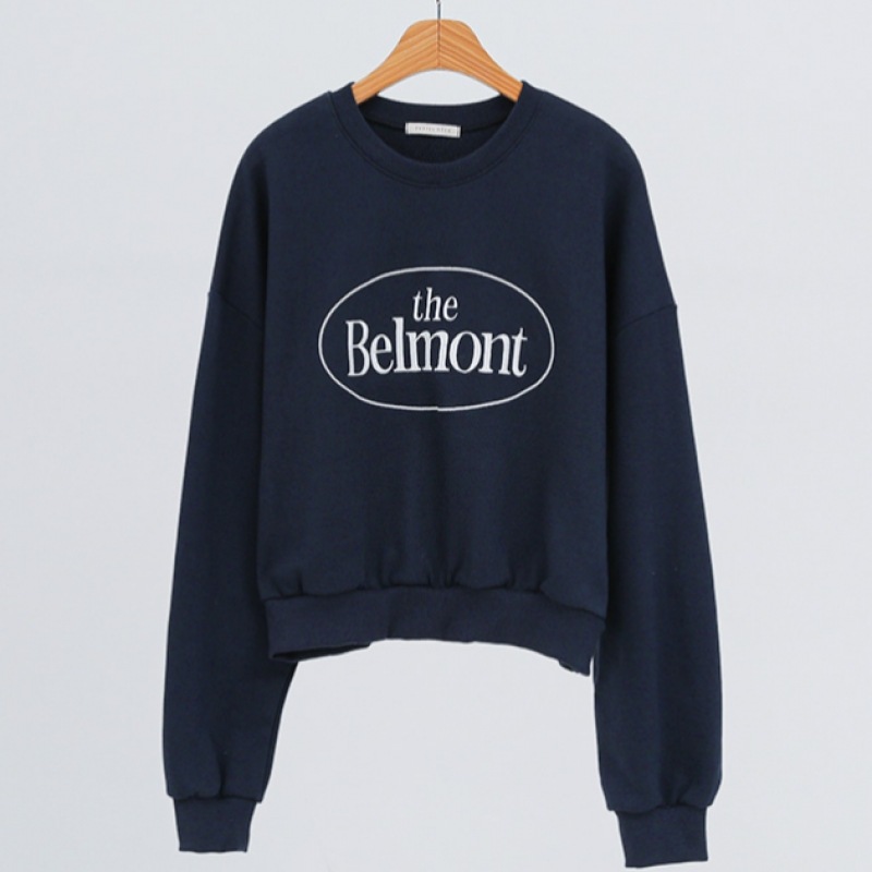 Click & Funny ディルゼン・クロップ・エンブロイダリー・スウェットシャツ Click & Funny ディルゼン・クロップ・エンブロイダリー・スウェットシャツ