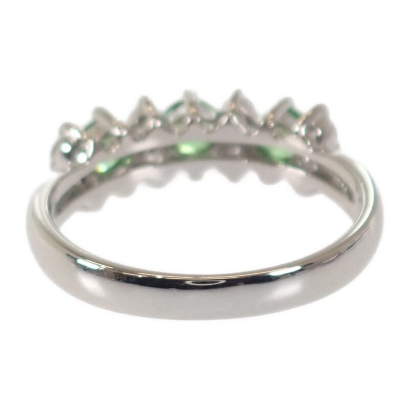 【no brand】デザインジュエリー リング Pt900プラチナ 12号 ツァボライト ダイヤモンド レディース 【no brand】デザインジュエリー リング Pt900プラチナ 12号 ツァボライト ダイヤモンド レディース