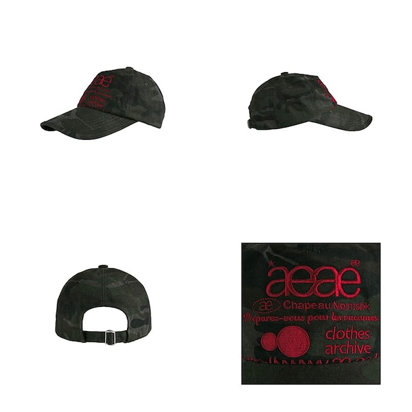 新品】 aeae キャップ カモフラージュ柄 - メルカリ