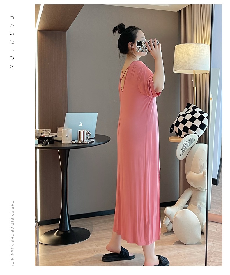 ワンピース カットソー ロングスカート ロング ロング丈 7分丈 ミディアム丈 袖あり 半袖 ラウンドネック 襟なし フレア ワイド アシンメトリー スリット サイドスリット かわいい 大人可愛い