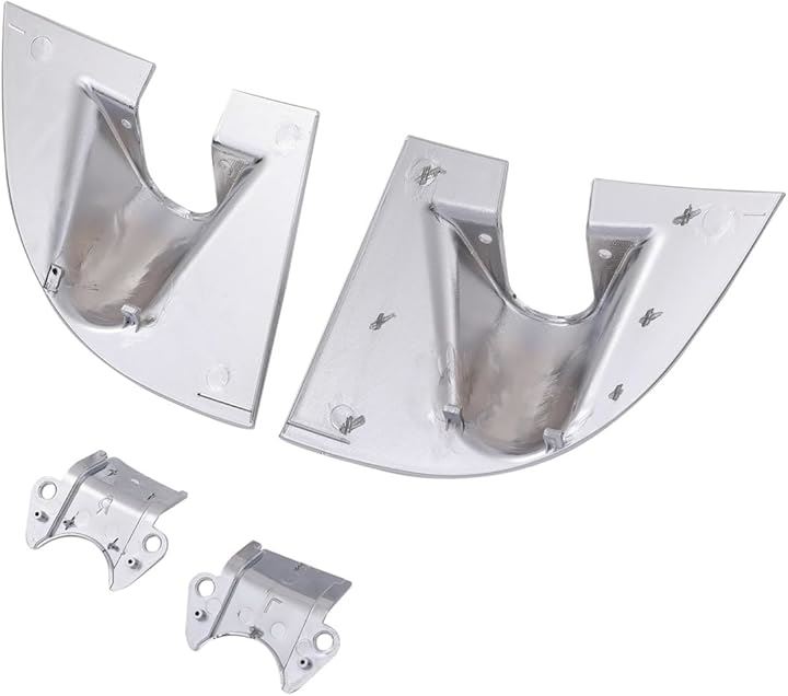 互換品三菱 ふそう NEW キャンター 2t ミラー ステー カバー メッキ ブラケット H5年11月～H14年6月 標準 ワイド 社外品 カスタム パーツ