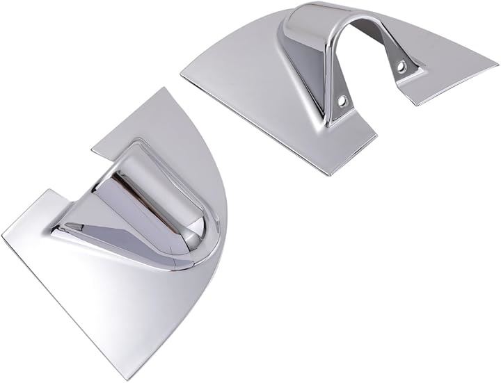 互換品三菱 ふそう NEW キャンター 2t ミラー ステー カバー メッキ ブラケット H5年11月～H14年6月 標準 ワイド 社外品 カスタム パーツ