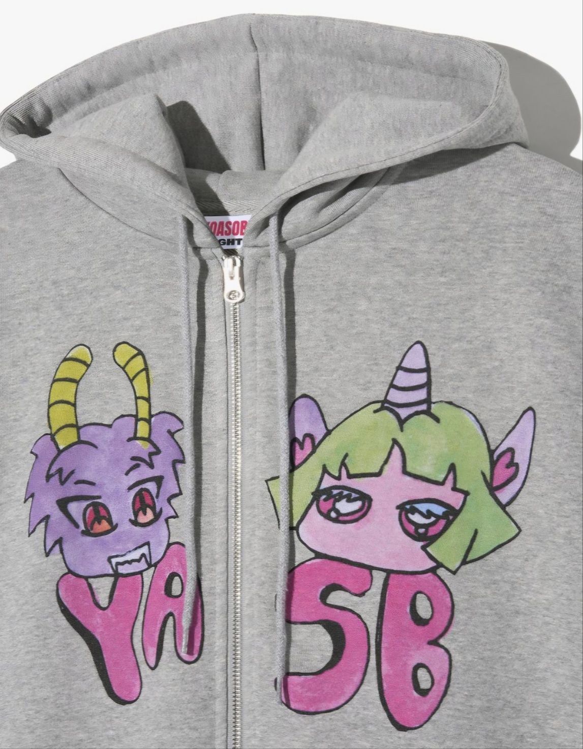 YOASOBI 韓国限定 PULLOVER HOODIE HEIGHTS 公式】韓国 ポップアップ 限定商品 YOASOBI x HEIGHTS YASB ZIP