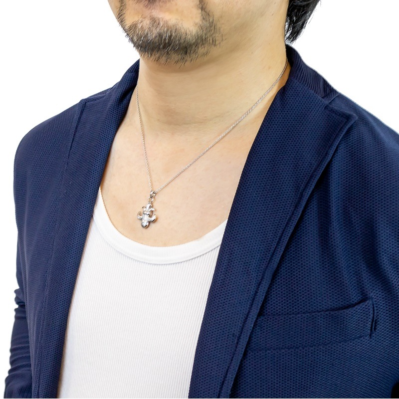 ネックレス メンズ レディース 百合の紋章 ハワイアンジュエリー サージカルステンレス 金属アレルギー対応 ペアにも シルバー ゴールド ピンクゴールド フルールドリス ネックレス メンズ レディース 百合の紋章 ハワイアンジュエリー サージカルステンレス 金属アレルギー対応 ペアにも シルバー ゴールド ピンクゴールド フルールドリス