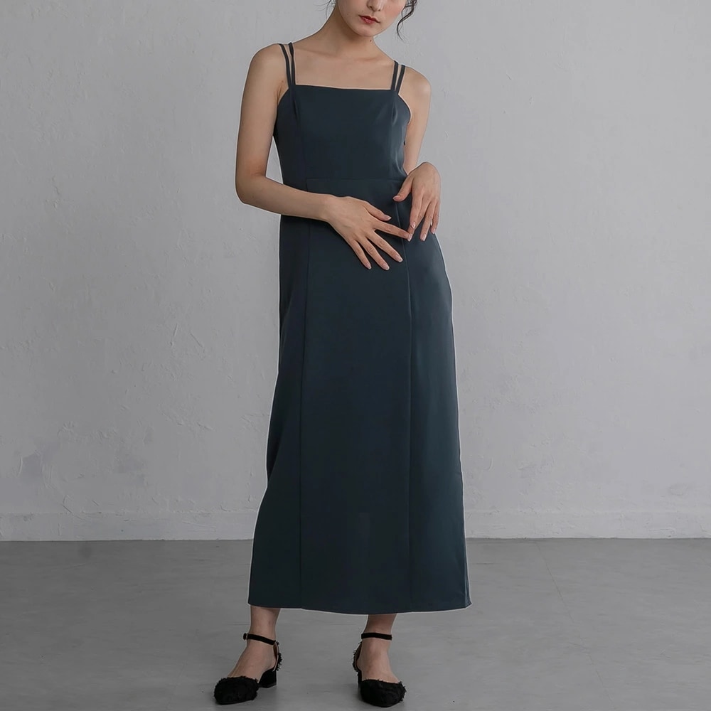 ワンピース パーティードレス 結婚式 2wayシャーリングトップス&キャミソールドレス ワンピースドレス 袖付き 体型カバー 二次会 披露宴 成人式 同窓会 お呼ばれドレス 20代 30代 40代 ド ワンピース パーティードレス 結婚式 2wayシャーリングトップス&キャミソールドレス ワンピースドレス 袖付き 体型カバー 二次会 披露宴 成人式 同窓会 お呼ばれドレス 20代 30代 40代 ド