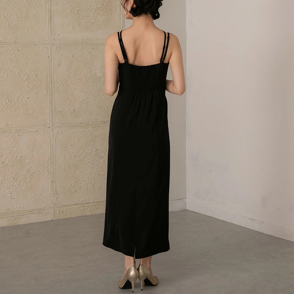 ワンピース パーティードレス 結婚式 2wayシャーリングトップス&キャミソールドレス ワンピースドレス 袖付き 体型カバー 二次会 披露宴 成人式 同窓会 お呼ばれドレス 20代 30代 40代 ド ワンピース パーティードレス 結婚式 2wayシャーリングトップス&キャミソールドレス ワンピースドレス 袖付き 体型カバー 二次会 披露宴 成人式 同窓会 お呼ばれドレス 20代 30代 40代 ド