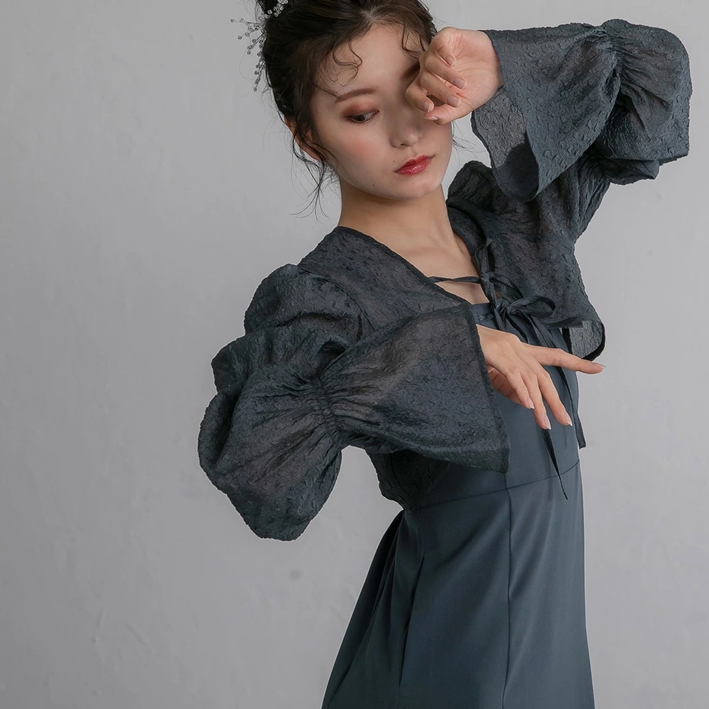 ワンピース パーティードレス 結婚式 2wayシャーリングトップス&キャミソールドレス ワンピースドレス 袖付き 体型カバー 二次会 披露宴 成人式 同窓会 お呼ばれドレス 20代 30代 40代 ド ワンピース パーティードレス 結婚式 2wayシャーリングトップス&キャミソールドレス ワンピースドレス 袖付き 体型カバー 二次会 披露宴 成人式 同窓会 お呼ばれドレス 20代 30代 40代 ド