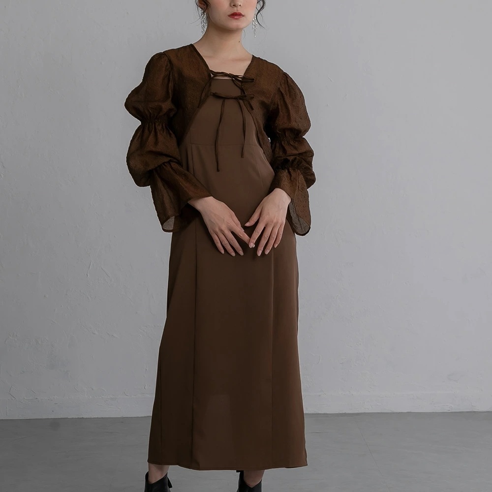 ワンピース パーティードレス 結婚式 2wayシャーリングトップス&キャミソールドレス ワンピースドレス 袖付き 体型カバー 二次会 披露宴 成人式 同窓会 お呼ばれドレス 20代 30代 40代 ド ワンピース パーティードレス 結婚式 2wayシャーリングトップス&キャミソールドレス ワンピースドレス 袖付き 体型カバー 二次会 披露宴 成人式 同窓会 お呼ばれドレス 20代 30代 40代 ド