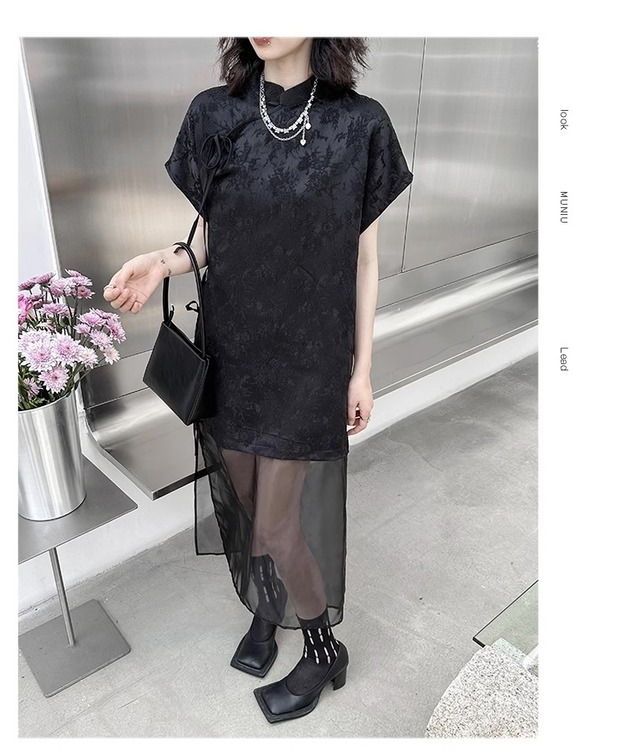 チャイナ風ドッキングワンピース ワンピース レディース チャイナドレス ワンピース ドレス シースルーチャイナワンピース チャイナボタンワンピ チャイナワンピ シースルーワンピ スタンドカラー ワンピ チャイナ風ドッキングワンピース ワンピース レディース チャイナドレス ワンピース ドレス シースルーチャイナワンピース チャイナボタンワンピ チャイナワンピ シースルーワンピ スタンドカラー ワンピ