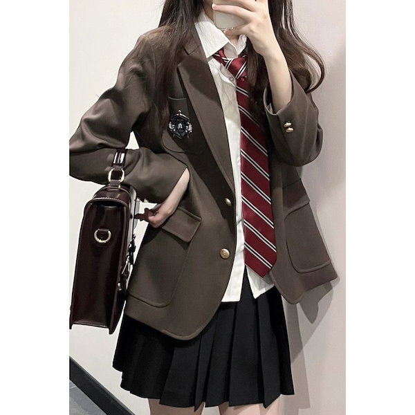 [Qoo10] 涼しく楽ちんセットアップ学院風jk制服3