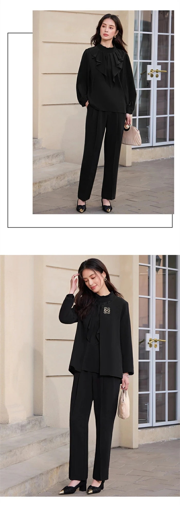 パンツスーツ レディース セレモニースーツ 入学式 ママスーツ 卒業式 ママ オシャレ スーツ 母 ノーカラージャケット 入園式 卒園式 ビジネススーツ 服装 母親 フォマールスーツ 大きいサイズ 体