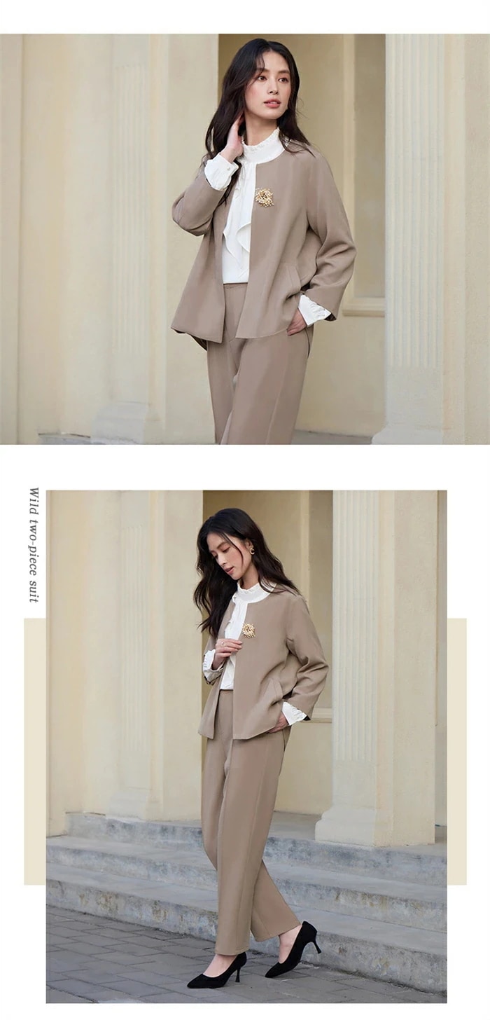 パンツスーツ レディース セレモニースーツ 入学式 ママスーツ 卒業式 ママ オシャレ スーツ 母 ノーカラージャケット 入園式 卒園式 ビジネススーツ 服装 母親 フォマールスーツ 大きいサイズ 体