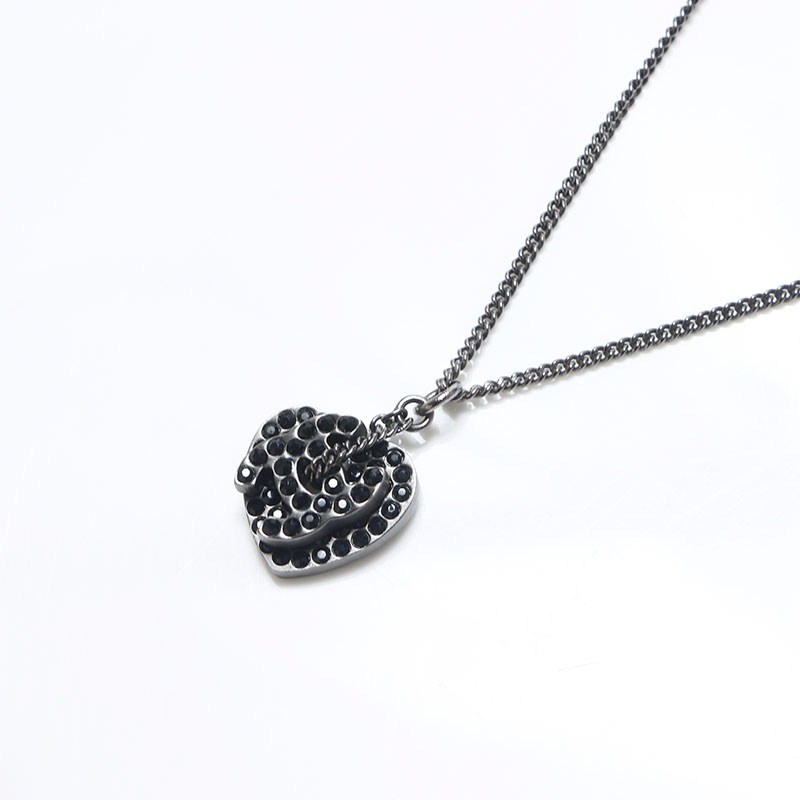 ネックレス シルバー ブラック WS10927 ネックレス シルバー ブラック WS10927