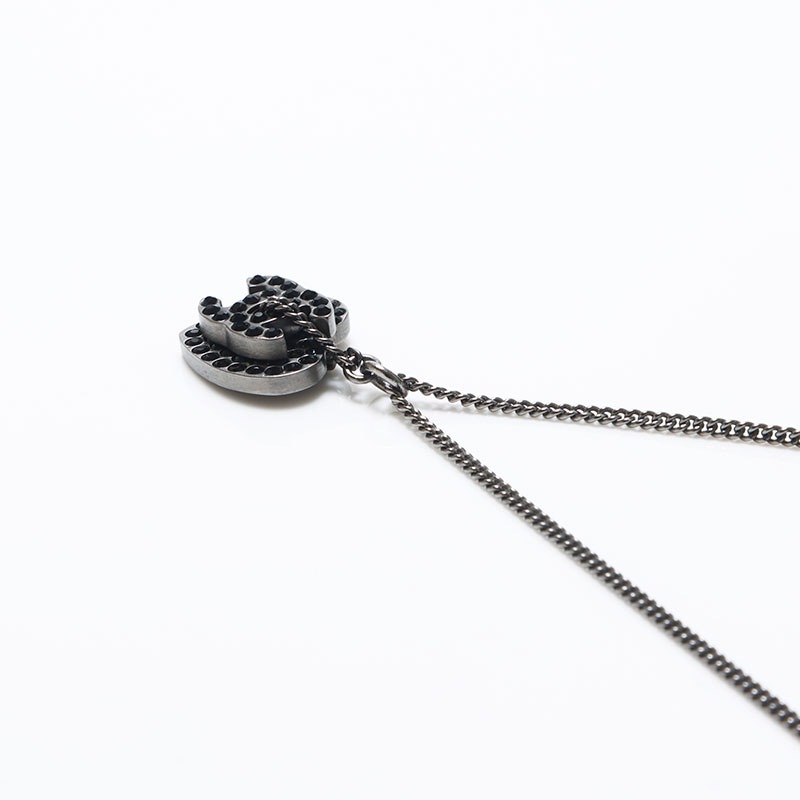 ネックレス シルバー ブラック WS10927 ネックレス シルバー ブラック WS10927