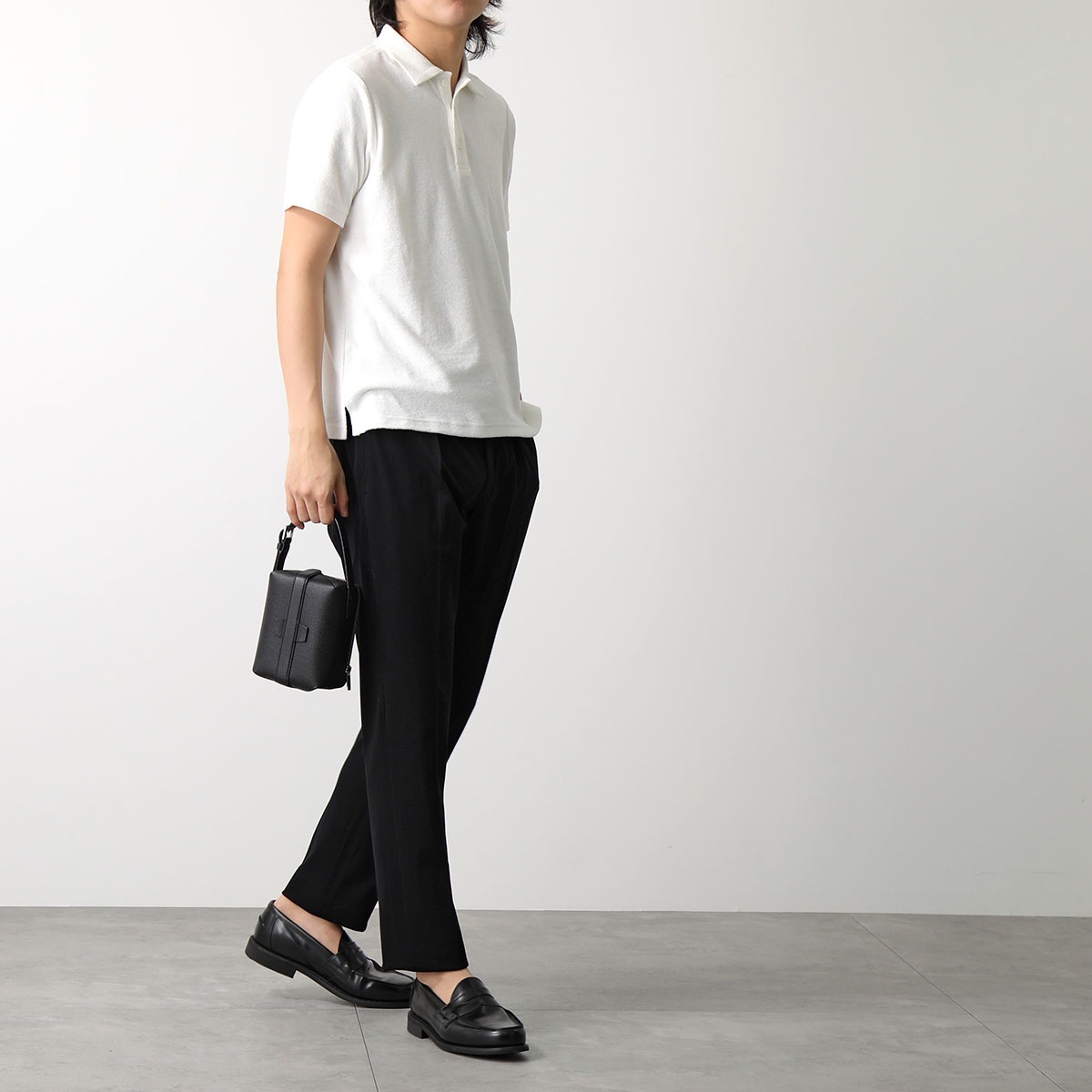 Valextra ヴァレクストラ ショルダーバッグ TRIC TRAC トリックトラック V5L24 028000W WBSR0024028LRL99 メンズ レザー 鞄 カラー2色