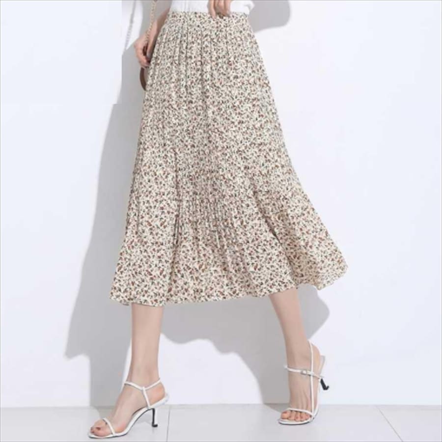安い限定品 カジュアル系無地&花柄ロングスカート : レディース服 ウ 即納正規品