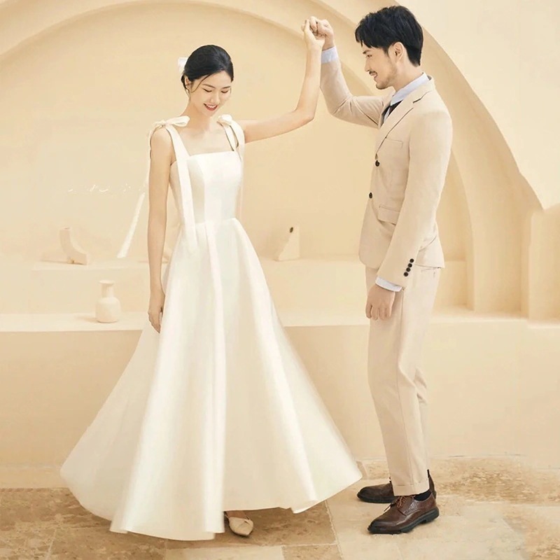 2024ニュースタイル おしゃれ パーティードレス 結婚式ワンピース 花嫁ロングドレス 成人式 同窓会 発表会 卒業式 演奏会 ドレス ウェディングドレス お呼ばれドレス 結婚式　ドレス-25