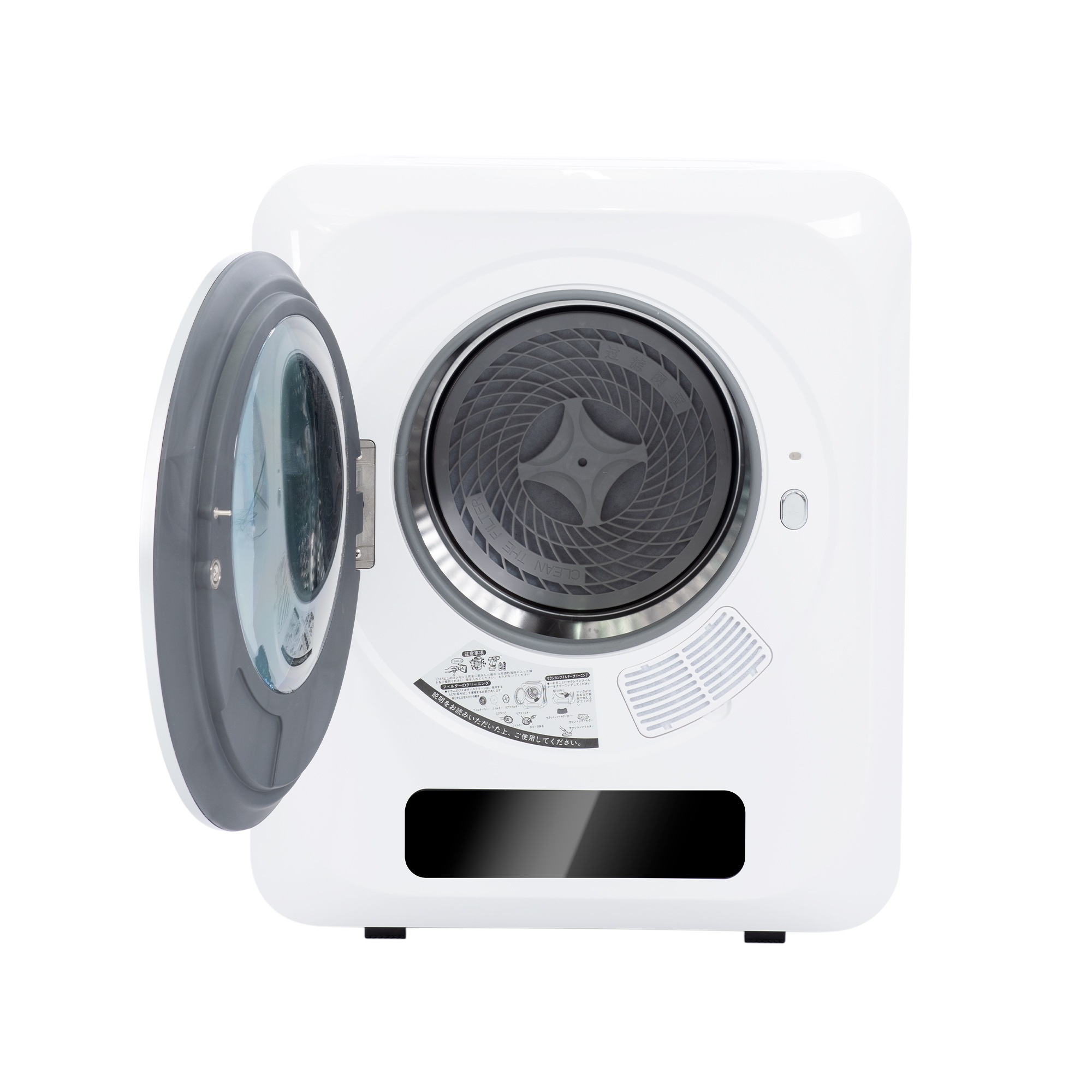 衣類乾燥機 小型 3kg タッチパネル操作 除湿 壁掛け 衣類 乾燥 布団乾燥 家庭用 ダークグレー