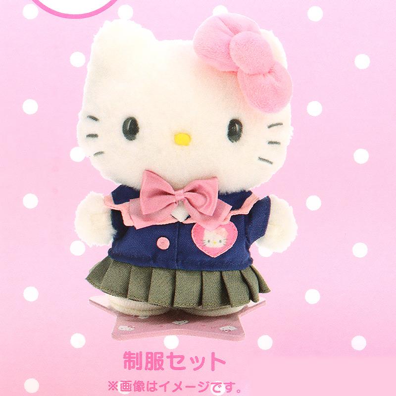 Qoo10] サンリオ ハローキティ きせかえお洋服 M 制服セ